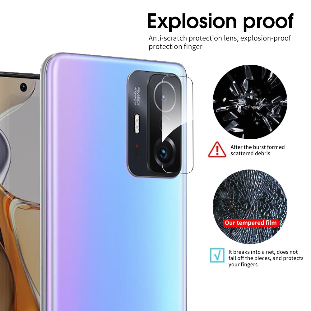 Miếng phim dán cường lực bảo vệ ống kính máy ảnh cho Xiaomi 11 Lite 5G/11Lite/11T Pro