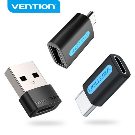 Vention Bộ Chuyển Đổi Micro USB to Type C / Cáp OTG 3.0 ( Chính Hãng )