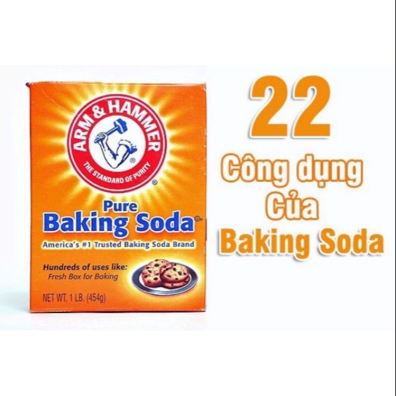 Bột Baking soda đa năng hộp 454g