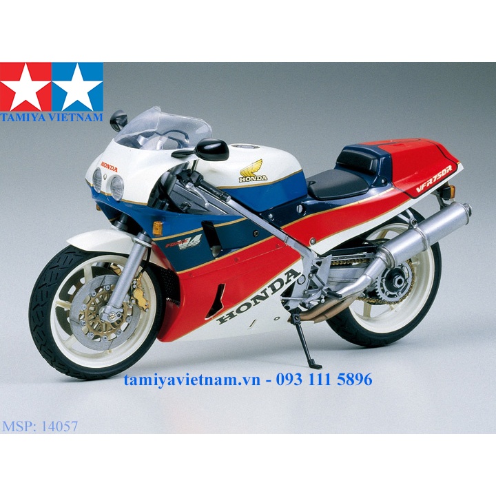14057 Mô hình xe mô tô 1/12 SCALE HONDA VFR750R
