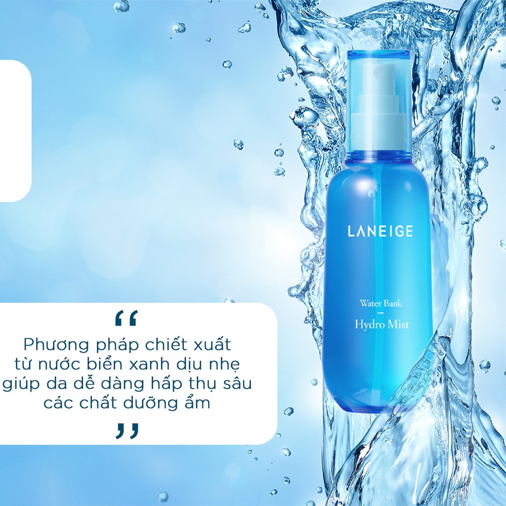 Xịt Khoáng Laneige Water Bank Hydro Mist 150ml