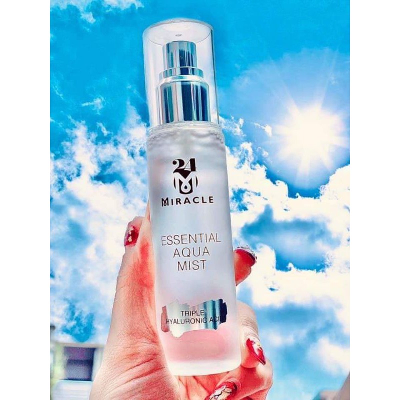 Xịt khoáng Ha triple miracle căng bóng ngậm nước 80ml