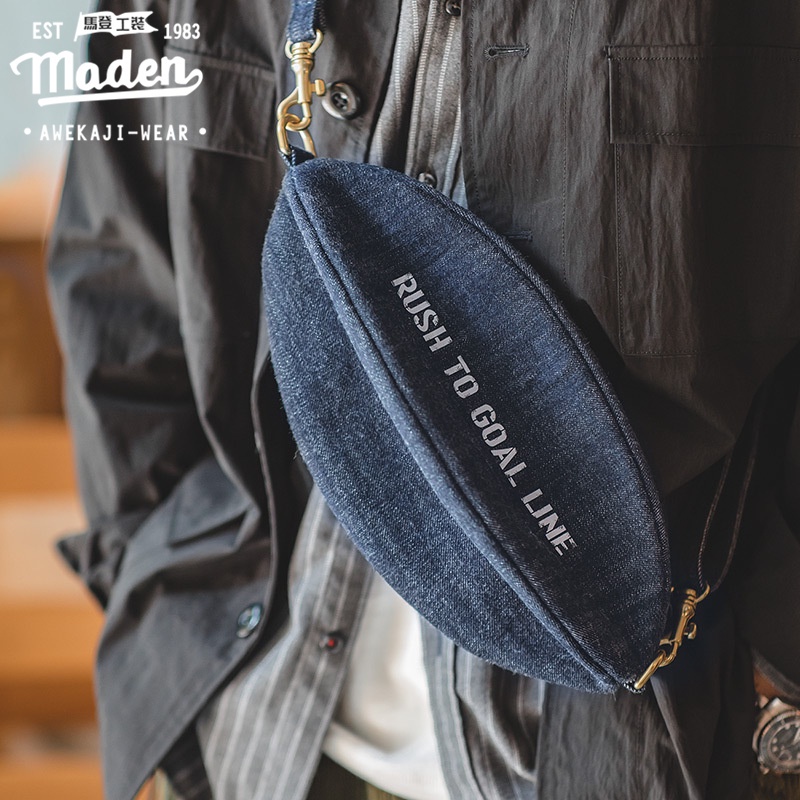 Túi Xách Đeo Chéo Maden  Thời Trang Cho Nam Nữ 13.5oz