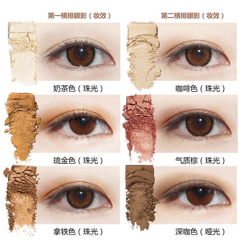 Phấn mắt 12 màu Novo Fashion eye shadow