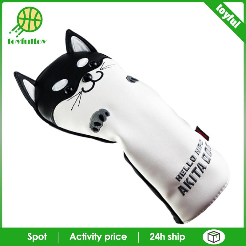 Bao Da PU Bọc Đầu Gậy Đánh Golf 400cc Thẻ Tên Tiện Lợi Chất Lượng