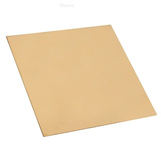 1 Tấm Đồng Hàn Mỏng 1mm * 100mm * 100mm