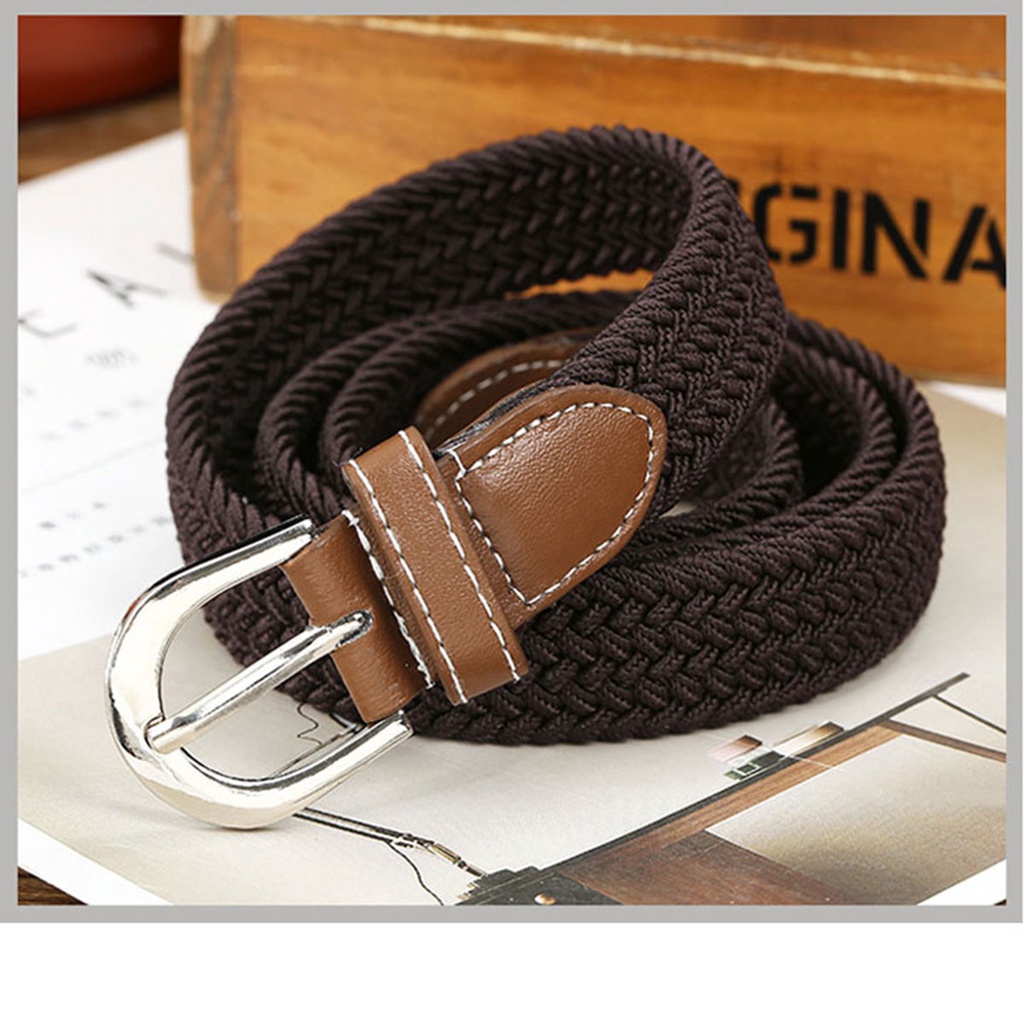 Dây Lưng Nam Co Giãn, Nịt Lưng Nam Nữ Đẹp Vải Dù, Chất Liệu Hợp Kim Cao Cấp Sáng Bóng Dây Vải Dù Co Giãn