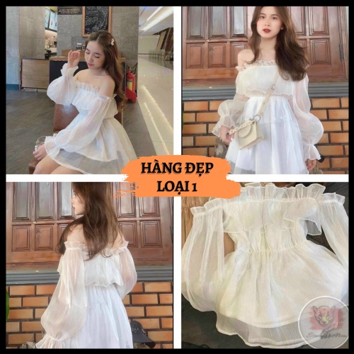 ĐẦM CÔNG CHÚA TRỄ VAI VOAN TƠ PHONG CÁCH TIỂU THƯ - Đ0061 | steven
