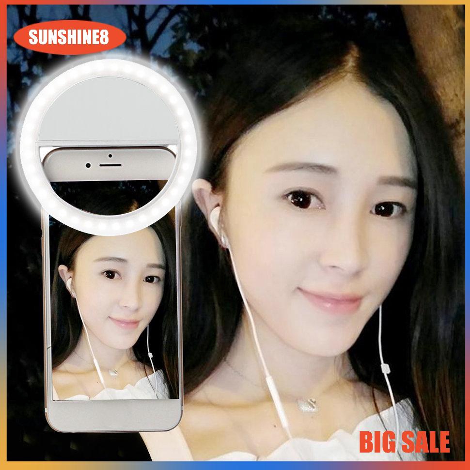 Vòng Đèn Led Hỗ Trợ Chụp Ảnh Selfie Cho Điện Thoại