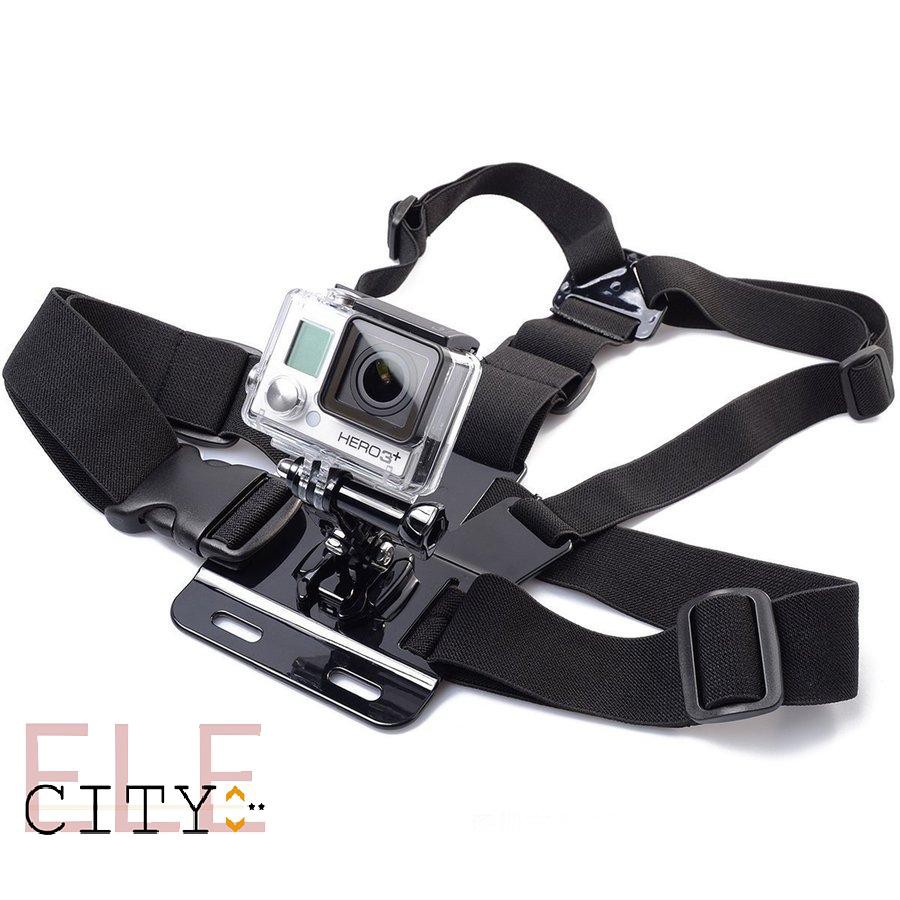 111ele} Chest Strap Belt Body Tripod Harness Mount For Go Pro SJCAM SJ4000