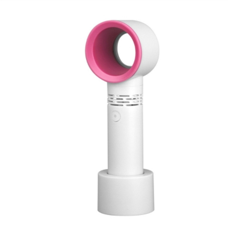 Quạt Mini Không Cánh Sạc Usb Có Đèn Led