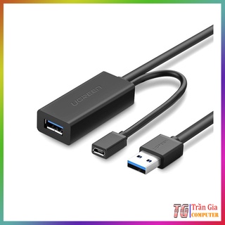 Mua Cáp nối dài USB 3.0 dài 5M/10M có nguồn phụ Ugreen