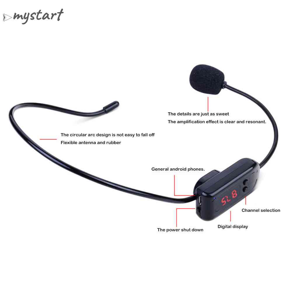 Micro Không Dây Kết Nối Bluetooth Dùng Cho Radio Fm