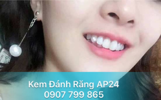 Kem đánh răng AP24 giúp răng trắng sáng, giảm vôi răng 110gr
