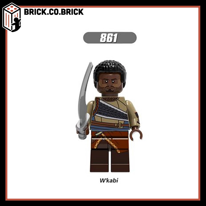 Người Báo Đen Black Panther Đồ chơi lắp ráp minifigures và non lego siêu anh hùng super heroes marvels dc X0191