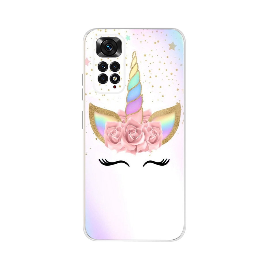 Ốp Điện Thoại TPU Dẻo Họa Tiết Hoạt Hình Dễ Thương Cho Xiaomi Redmi Note 11 / Xiaomi Redmi Note 11S 2021