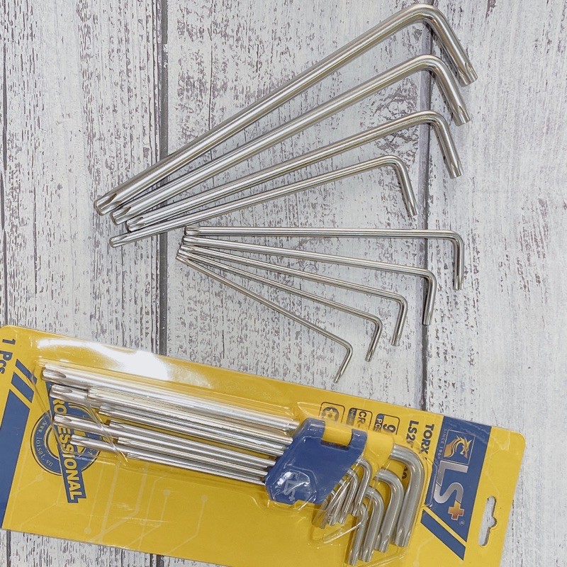 Bộ lục giác bông LS+ 9 cây, 9 size khác nhau tiện dụng