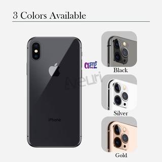 MIẾNG DÁN GIẢ CAMERA IPHONE 11 PRO MAX CHO IPHONE X - XS - XS MAX