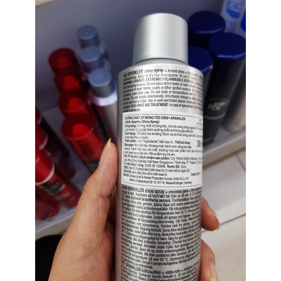 Keo xịt bóng tóc Osis 300ml (MP2708)