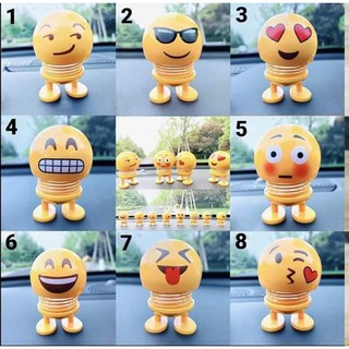 com bo mặt cười lò xo