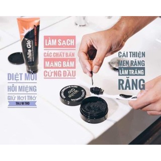 Bột tẩy trắng răng white glo