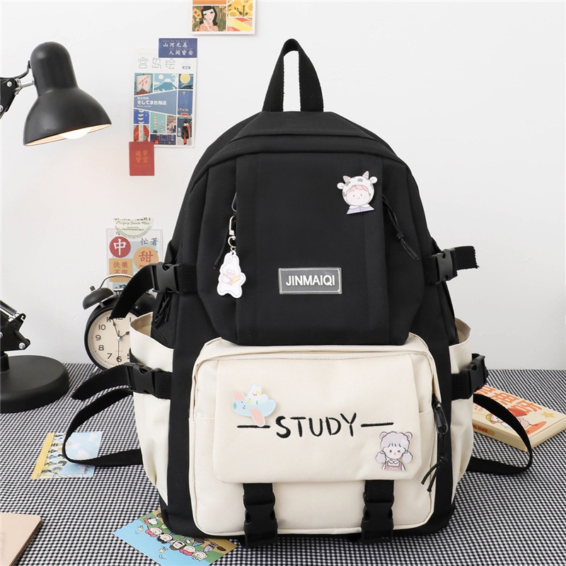 Set balo 4 món thời trang study