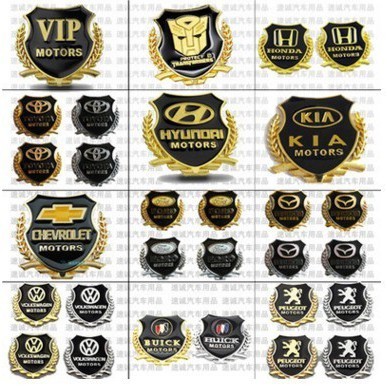 Logo Bông Lúa Đủ Thương Hiệu Xe Giá BỘ 2 CHIẾC Trang Trí Ô Tô Xe Máy | BigBuy360 - bigbuy360.vn