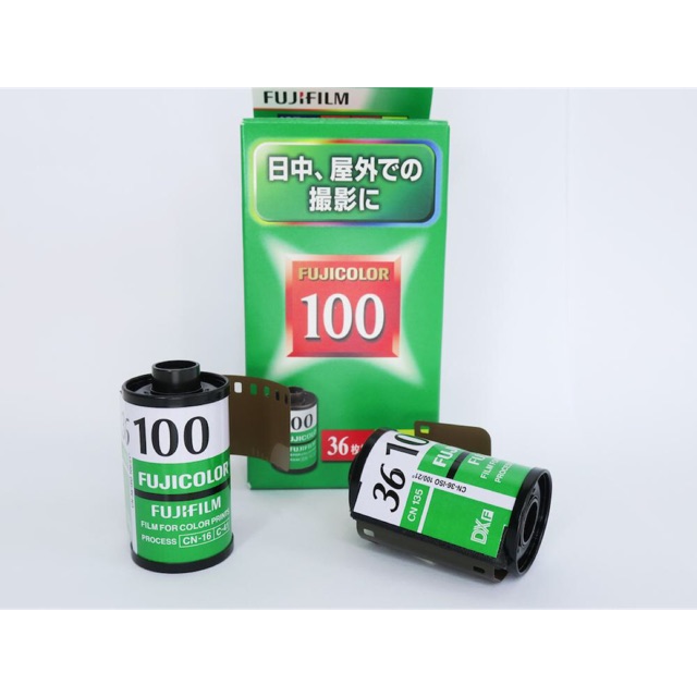 Film chụp ảnh màu Fuji đỏ nội địa 100