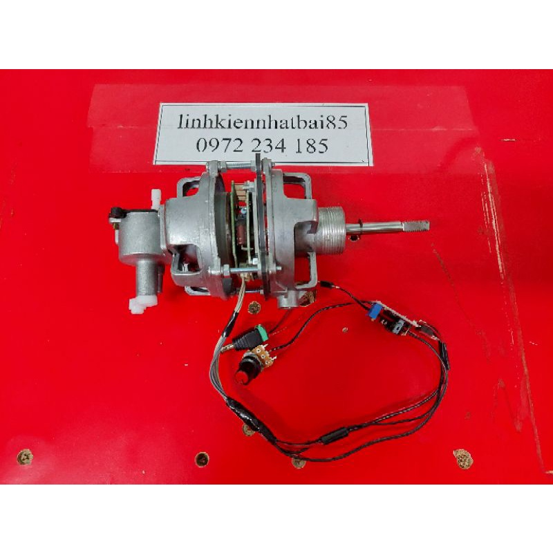 Đầu quạt D.I.Y 15w không chổi than chạy ắc quy,pin máy khoan,pin nlmt...