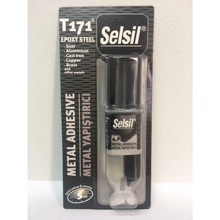 [Keo AB trong / xám siêu dính] Selsil T171 Epoxy Syringe 5 Min Multipurpose