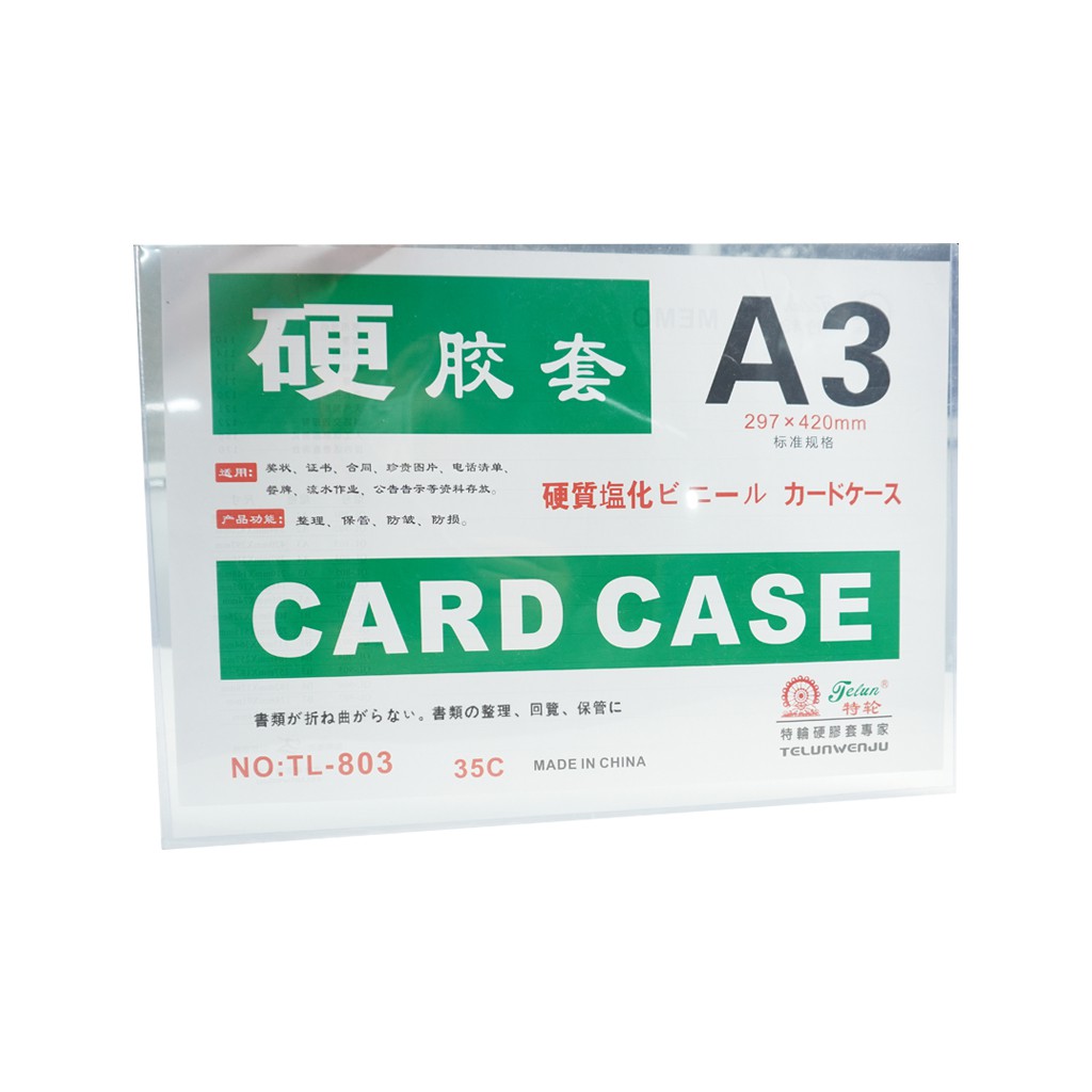 5 Bìa Card Case A4 & A5, 01 Bìa Card case A3 loại dày 35C cứng cáp hơn hàng thị trường dùng để kẹp tài liệu