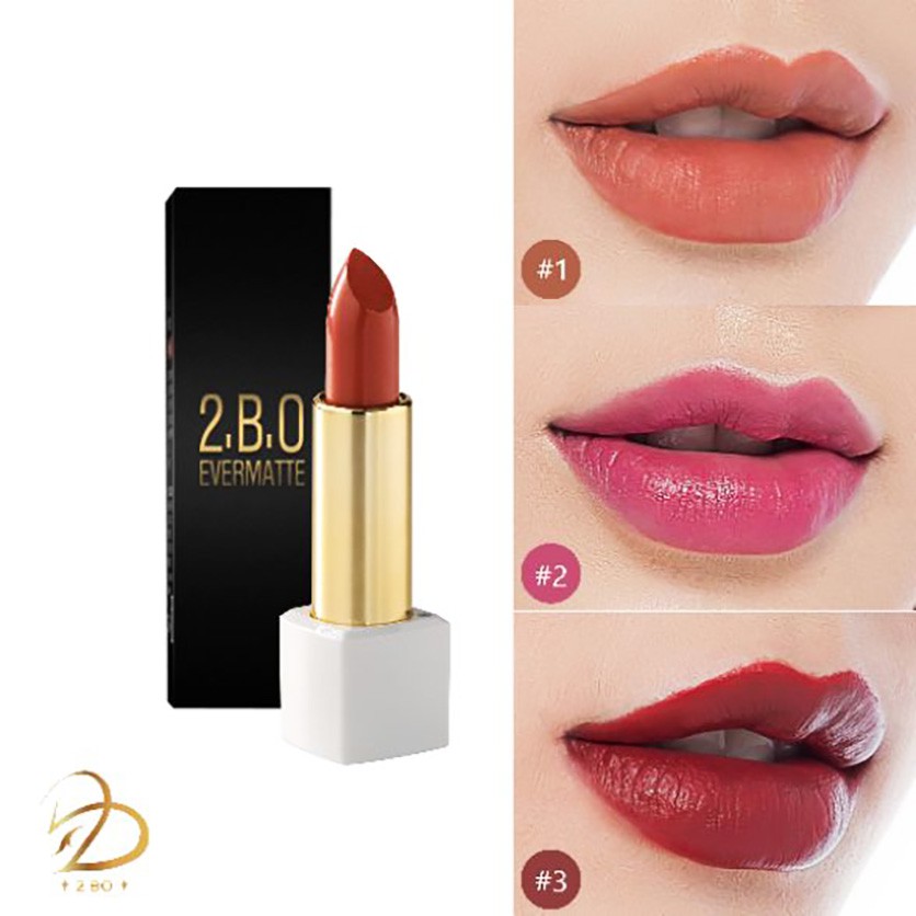 Son Lì 2.B.O Ever Matte Lipstick Nhập Khẩu Hàn Quốc