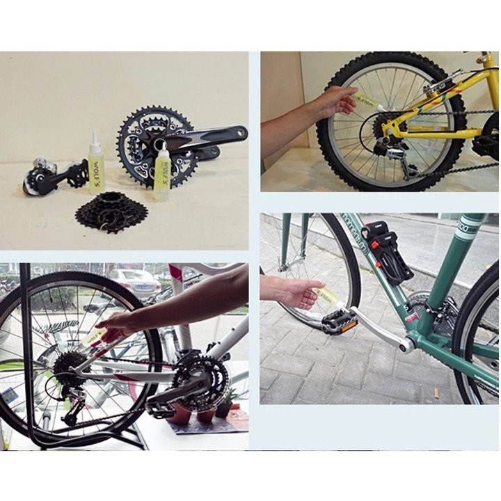 Dầu tra sên xích líp xe đạp Wolf's 50ml chính hãng