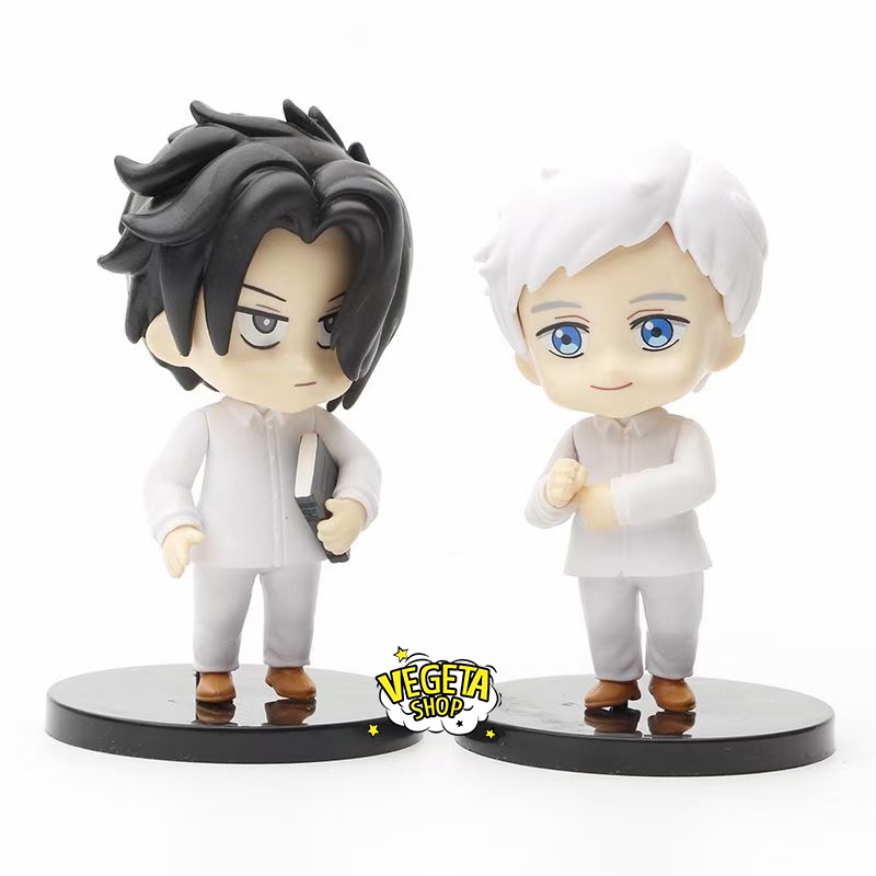 Mô hình Miền Đất Hứa - The Promised Neverland - 4 Mô hình nhân vật chính Emma Norman Ray Isabella tự chọn - Cao 10cm
