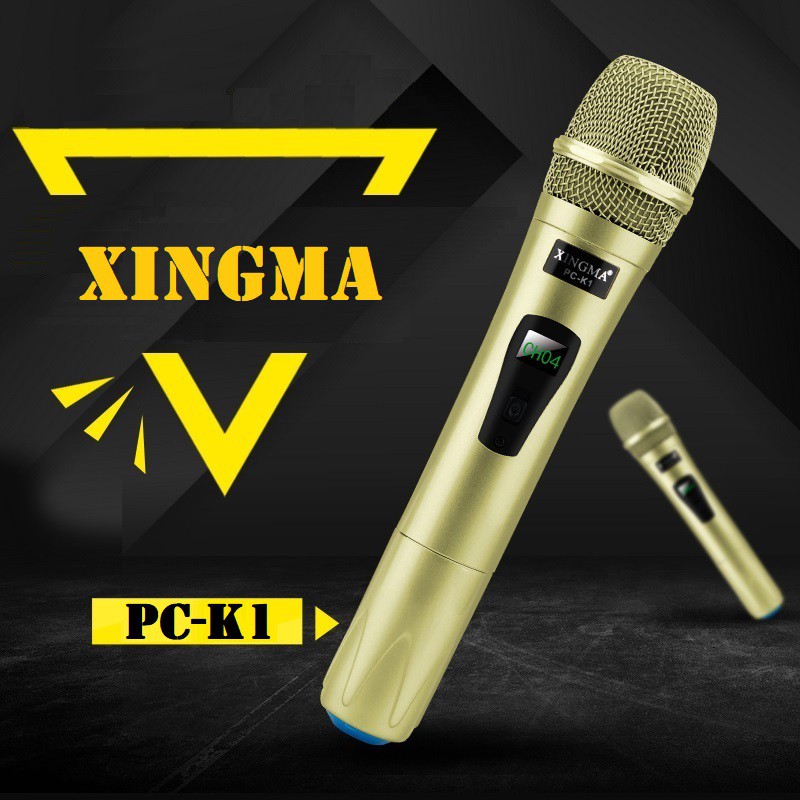 [Mã ELHACE giảm 4% đơn 300K] Micro không dây Xingma PC K1 - Micro karaoke không dây cao cấp Xingma PC-K1