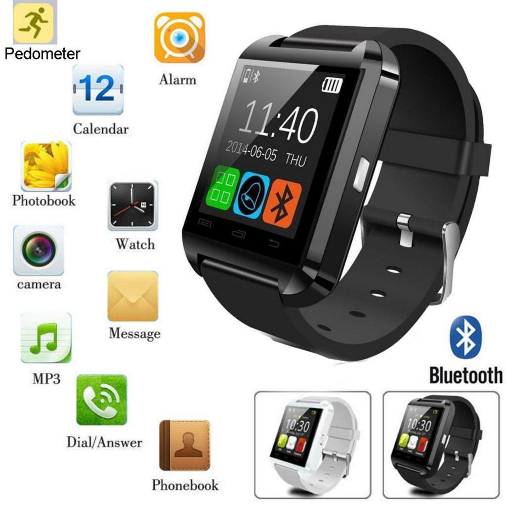 U8 Smart Watch Bluetooth Outdoor Sport Smartwatch Wristwatch for Android/iOS