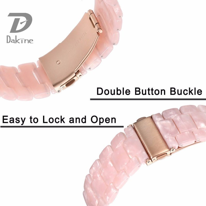 Dây đeo bằng sứ cho đồng hồ thông minh Samsung Galaxy 42mm 46mm Active 2 40mm 44mm