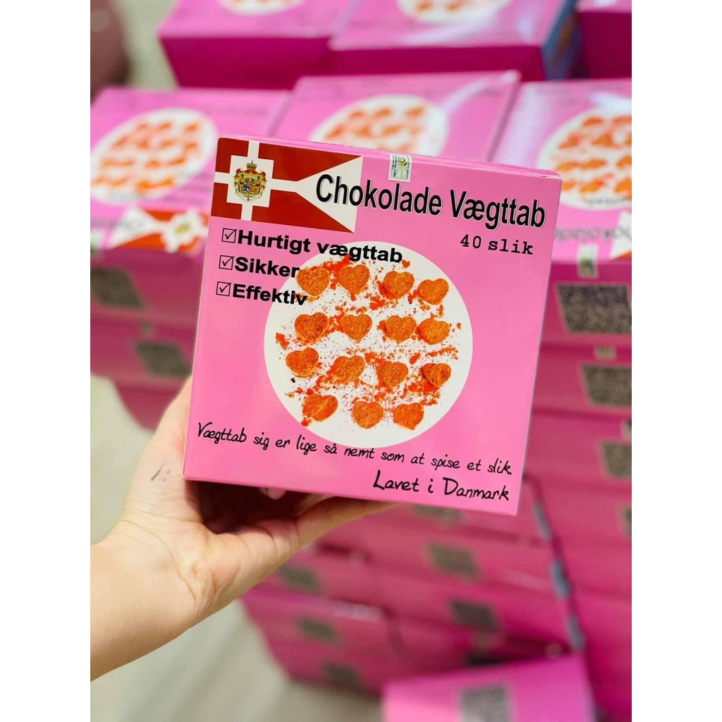 Chokolade Vaegttab - Socola Hỗ Trợ Giảm Cân Mẫu Mới