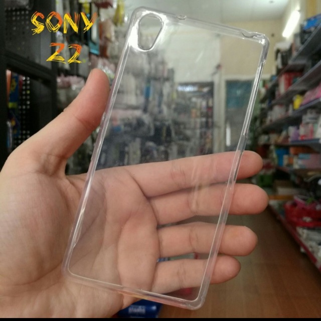 Ốp lưng dẻo silicon trong suốt cho sony Z2