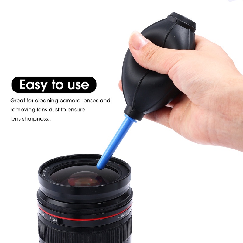 Bộ Dụng Cụ Vệ Sinh Ống Kính Máy Ảnh Đa Năng + Bút Thổi Khí + Khăn Lau Camera / Dụng Cụ Vệ Sinh Camera Cho Điện Thoại Di Động &amp; Bàn Phím