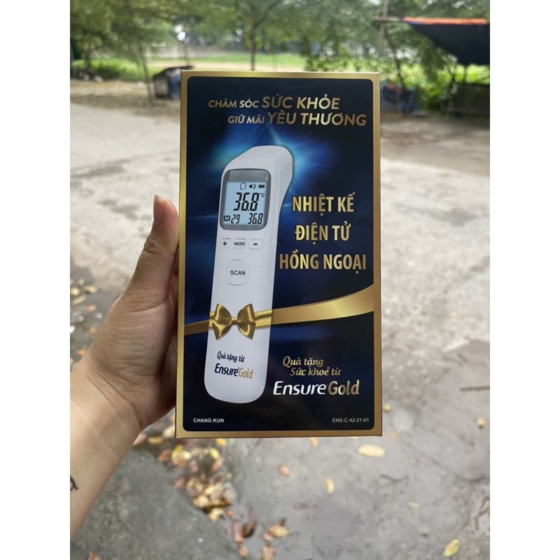 Nhiệt Kế Hồng Ngoại Ensure Gold Model CK-T1502 + 2 PIN AAA