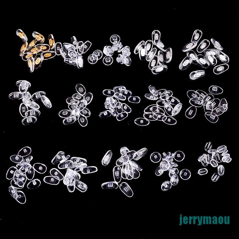 [JERM] 15 Styles 300pc Silicone Nose Pads Glasses Repair Accessories Tool For Eyeglass RAOU