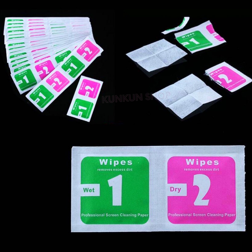 Combo miếng lau 1 và 2 Lau màn hình điện thoại [PHỤ KIỆN KUNKUN]