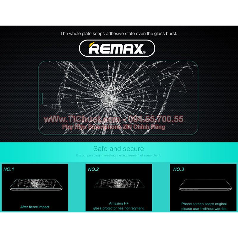 Kính Cường Lực iPhone 11/ XR REMAX mỏng 0.15mm - KO FULL, 9H-2.5D