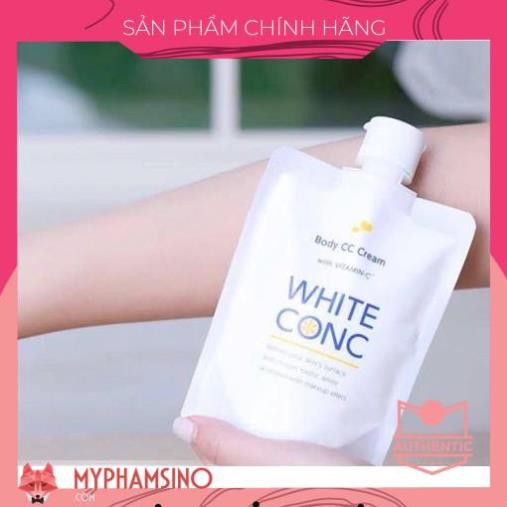 [CHINH HANG] Sữa dưỡng thể trắng da Body CC Cream Vitamin C White ConC Nhật Bản