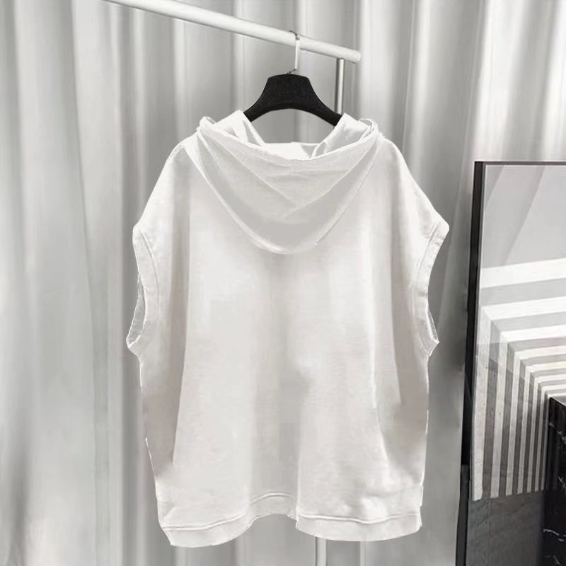 Áo Hoodie Sát Nách Dáng Rộng Phối Nhiều Túi Phong Cách Hip Hop Đường Phố Nhật Bản Cỡ M-3XL Cho Nam