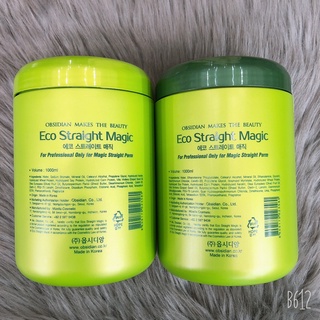 Kem duỗi ép tóc sinh thái Eco Straight Magic Obsidian