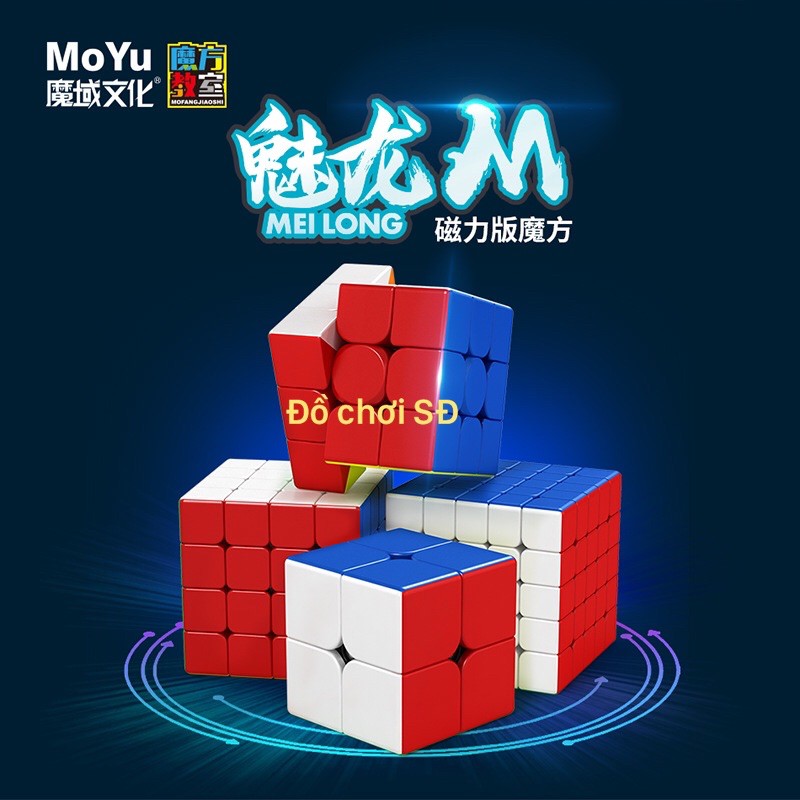 rubik MoYu 2 tầng có nam châm - hộp trắng