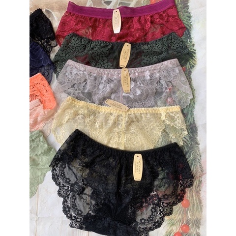 Combo 10 Quần Chip nữ ren mềm, sexy xuyên thấu, quyến rũ, gợi cảm-Monsta F