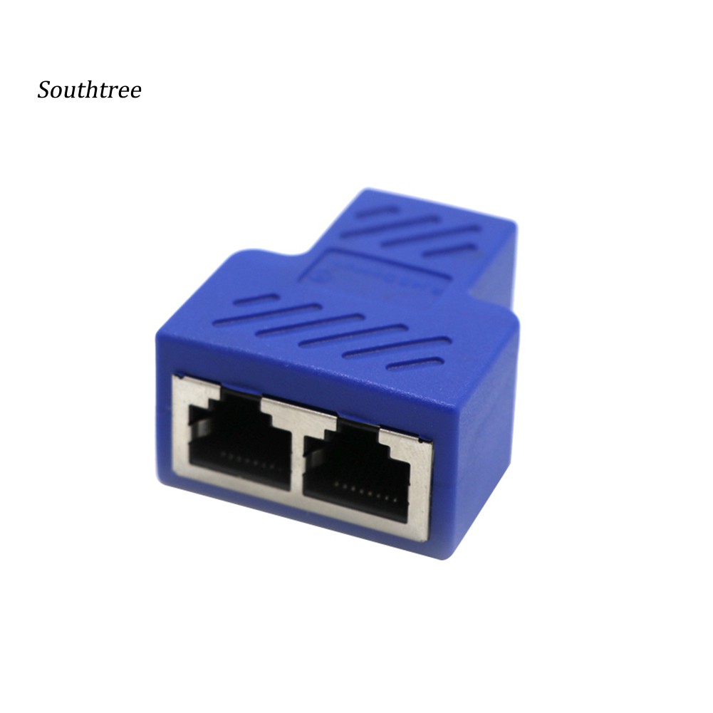 Đầu Chia Cổng Mạng Lan 1 Sang 2 Cổng Cat5/6/7 Rj45